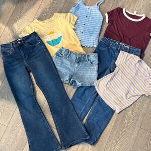 Girls 10/12 Kids Clothing Bundle (old navy, ymi, ambercrombie kids, full tilt)